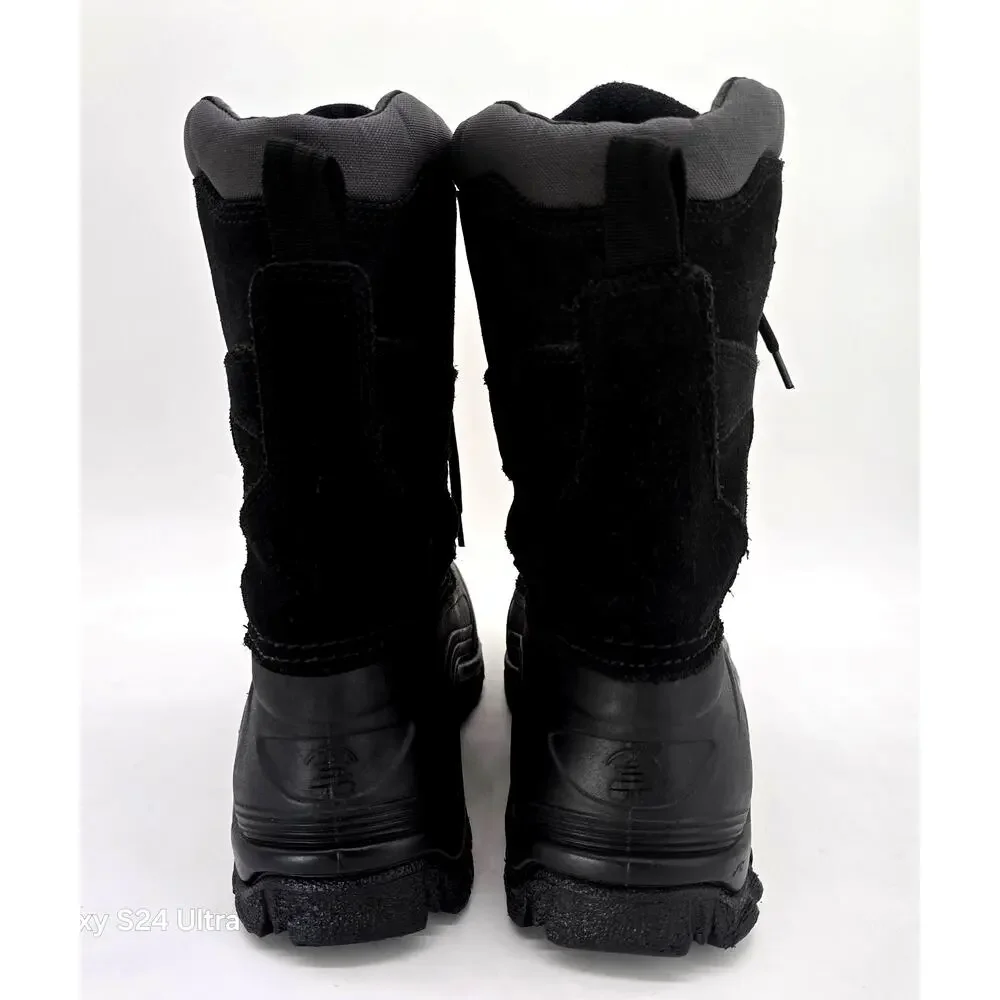 Kamik Industrial Safety Insulated Winter Boots ANSI Waterproof Black Suede Men 8